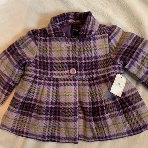 Infant wool pea coat